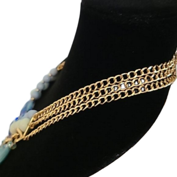 Talbots Statement Multi Strand Necklace - Picture 7 of 10